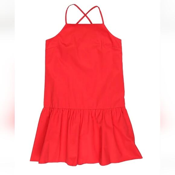 Armani exchange red mini drop waist dress With Straps Size 4 - Picture 2 of 5